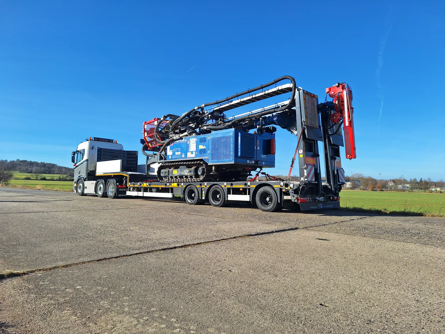 Schwerlast Tieflader von Sylvio Lukas Transporte